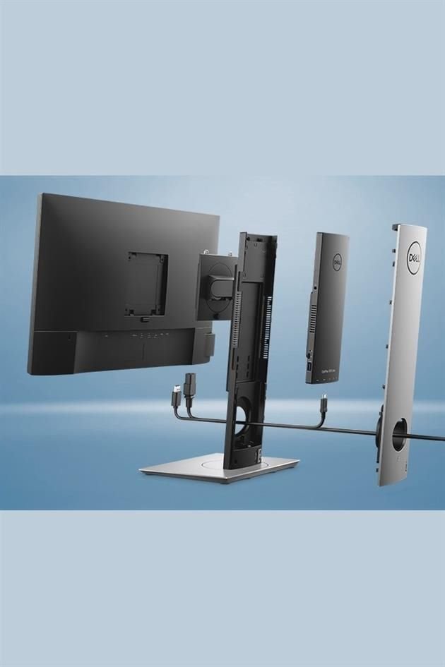 Dell lanzó en México la línea OptiPlex 7070 Ultra, la PC modular que destaca por contener sus componentes en el soporte del monitor.