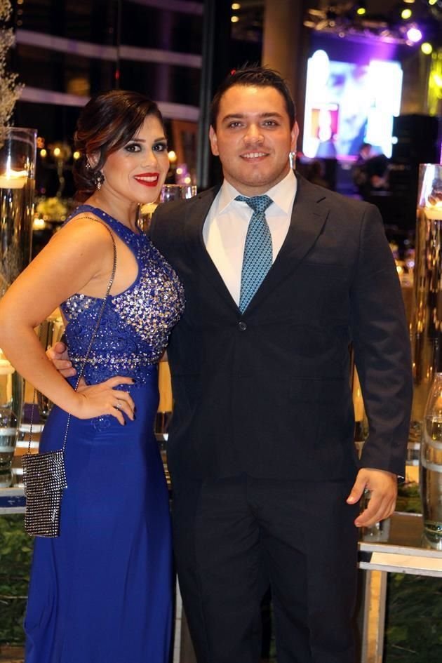 Michelle Villanueva y Saúl Canales