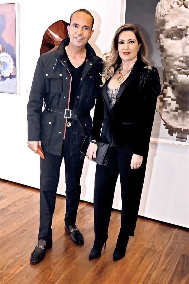 Rafael Alanís y Vicky Alanís de Bringas