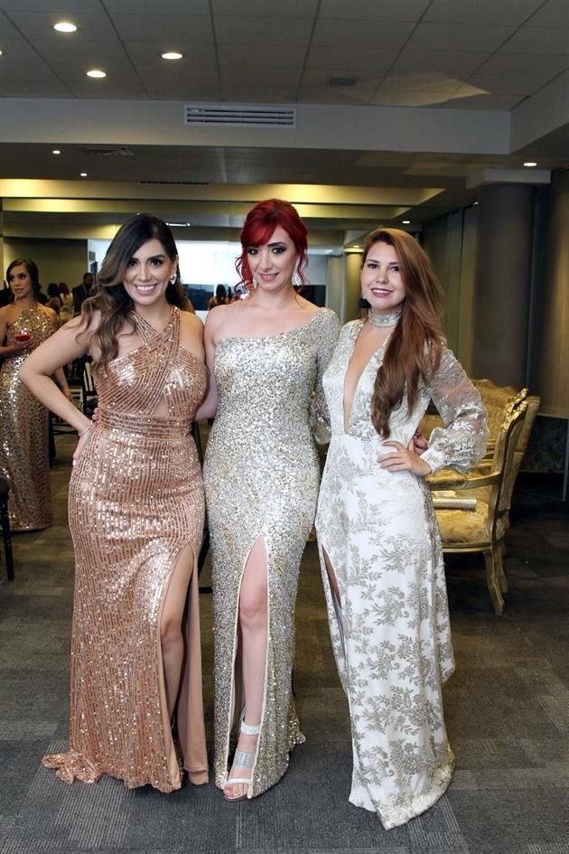 Karla López, Yulia Garza y Diana Avalos