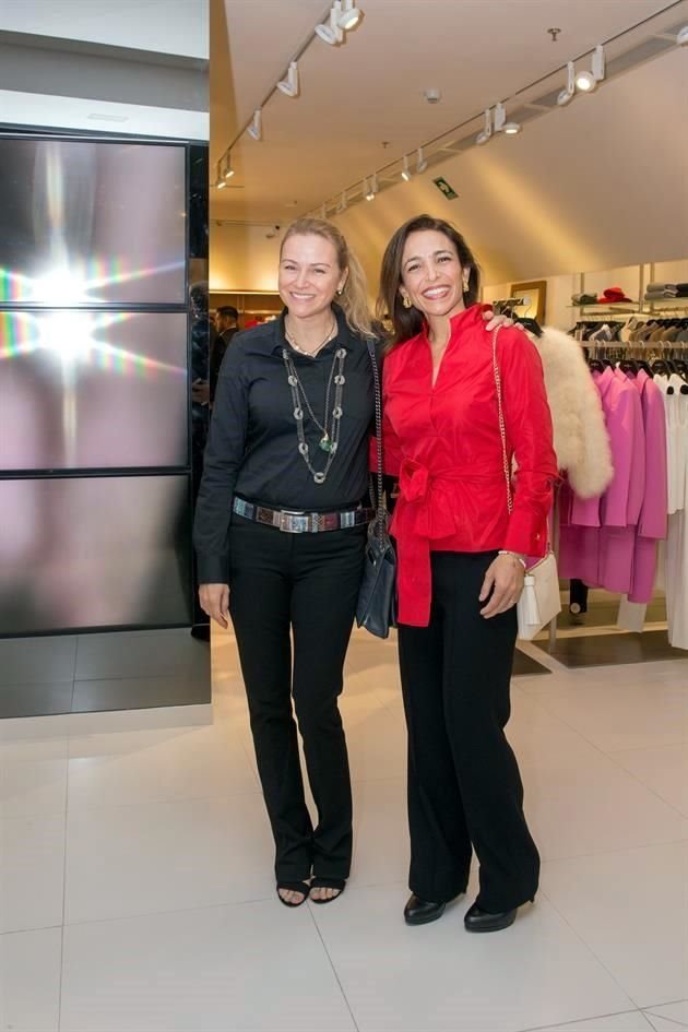 Ana Cristina Celada de Garza y Marcela Villaseñor de Yarte