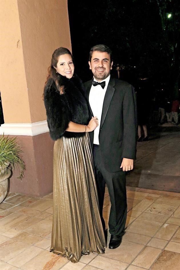 Valeria Guajardo de Clariond y David Clariond