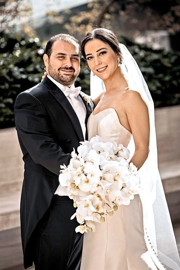 Esteban González Elizondo y Lucía Meléndez Lozano