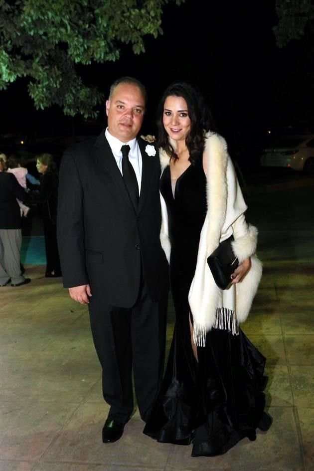 Arturo Cantú y Diana Sandoval