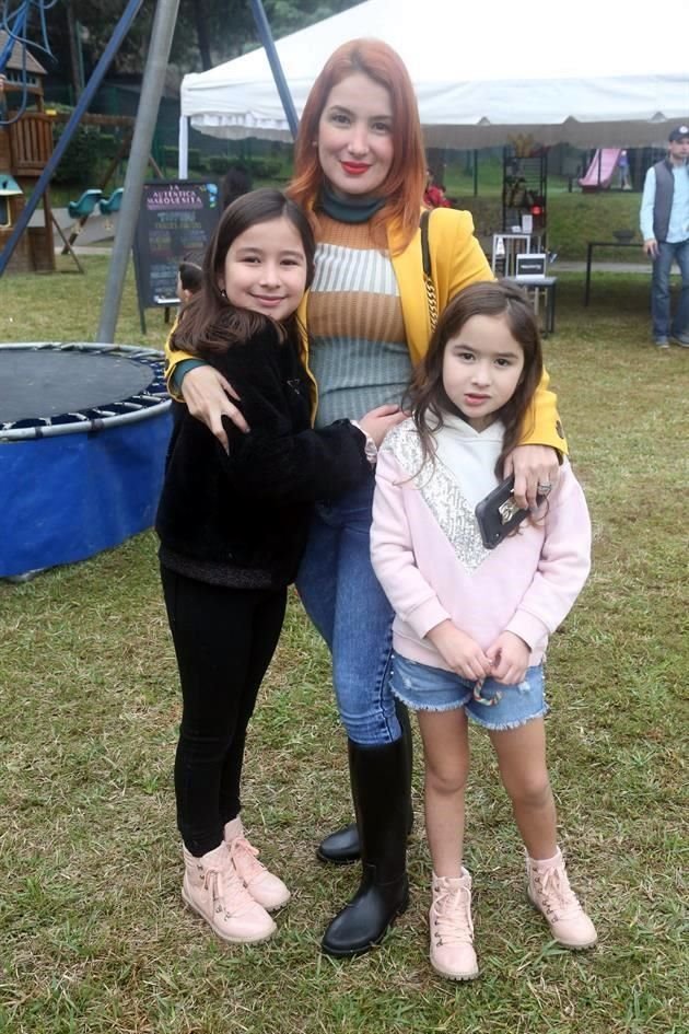 Sofía Ruiz, Daniela Martínez y Fernanda Ruiz