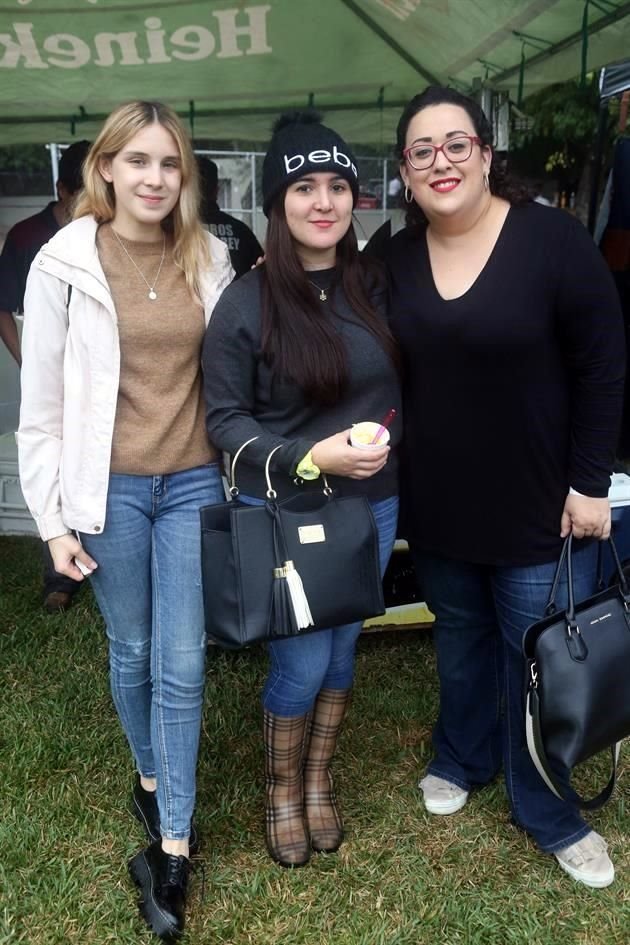 Estrella Peña, Chaveli Castelan y Celina Bernal
