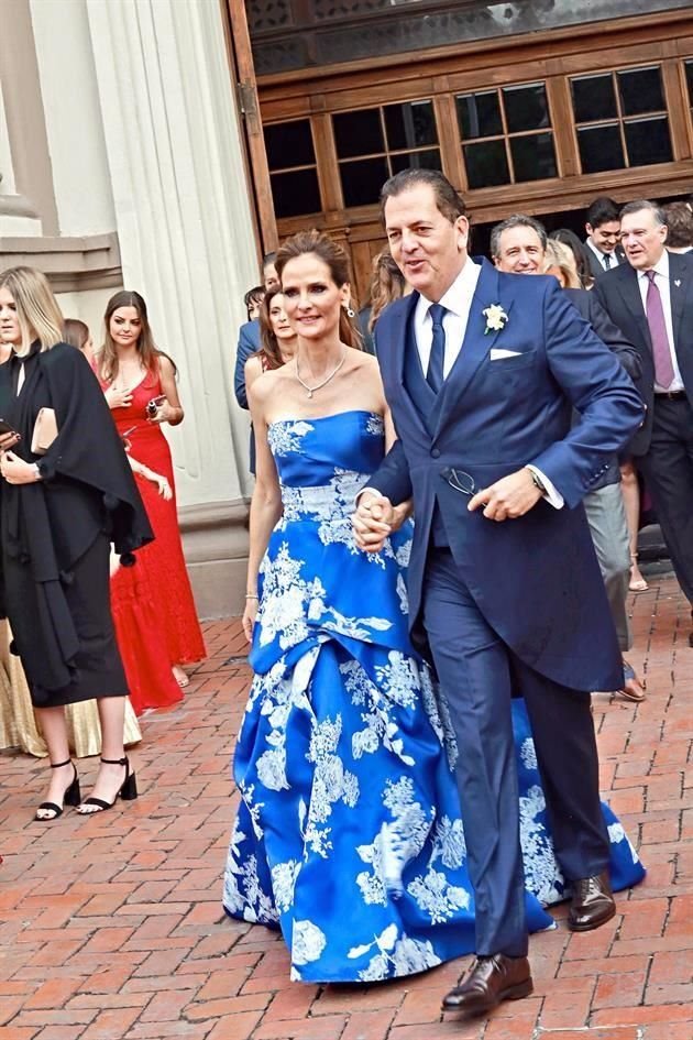 Consuelo Zambrano de Baillères y Xavier Baillères Gual