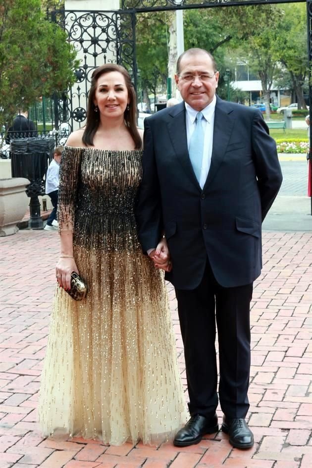 Lourdes Suárez de Herrera y Enrique Herrera