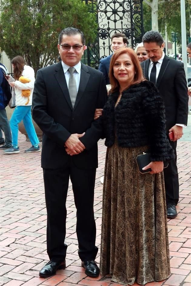 Francisco Ramírez y Martha Treviño de Ramírez