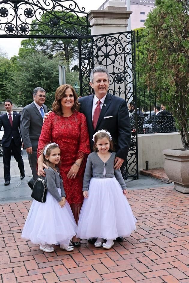 Ana Sofía de Sada, Manuel Sada, Mariana Sada y Dany Sada