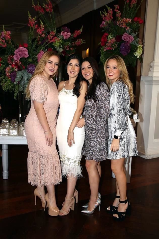 Paulina Gómez, Ana Karen Montemayor, Verónica González y Alejandra de Villa