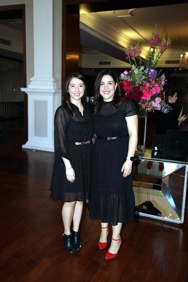 Melissa Meagher y Roxana Martínez de Marroquín