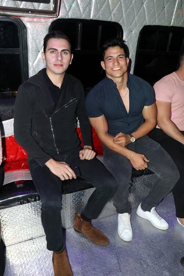 Andrés Lacavex y Rodolfo Calvillo