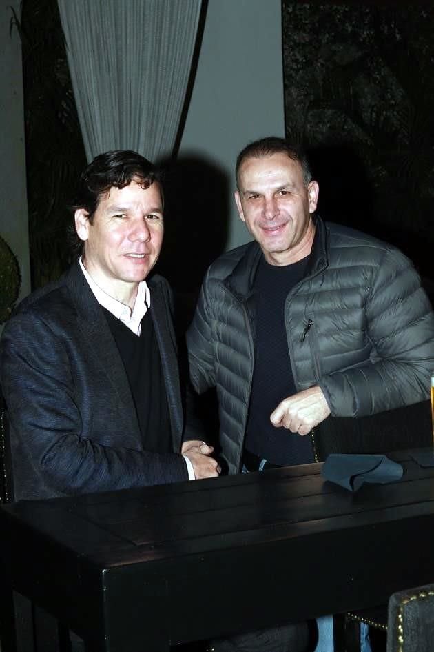Alberto Rodríguez y Pedro Canavati
