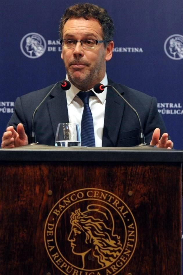 El presidente del Banco Central de Argentina (BCRA), Guido Sandleris.