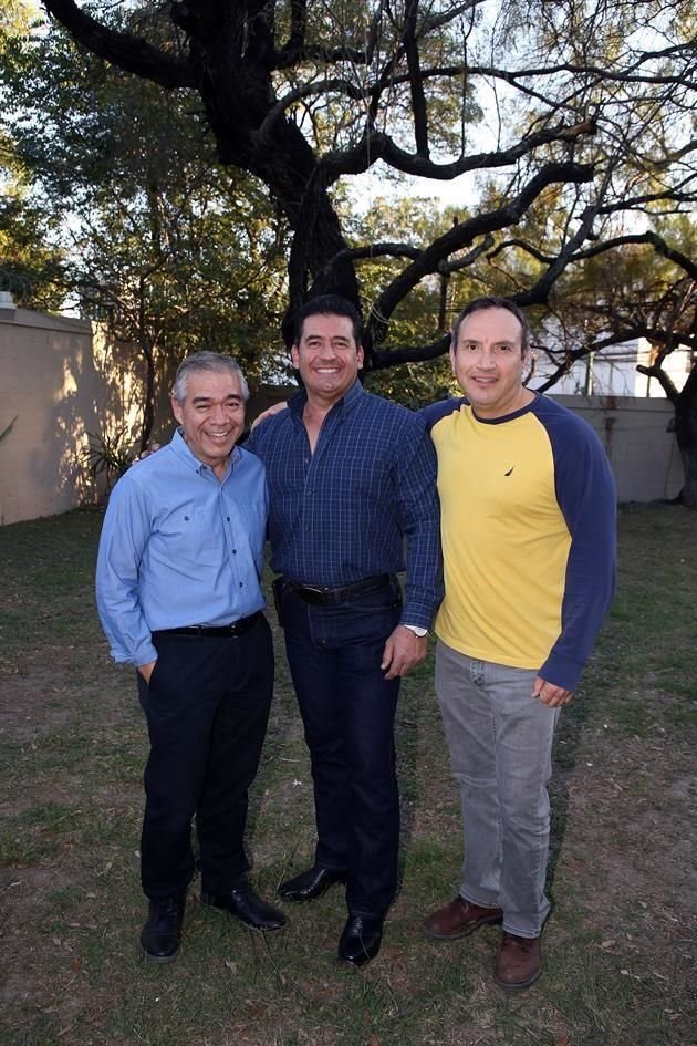 Armando Silva, Eduardo García y Alejandro González