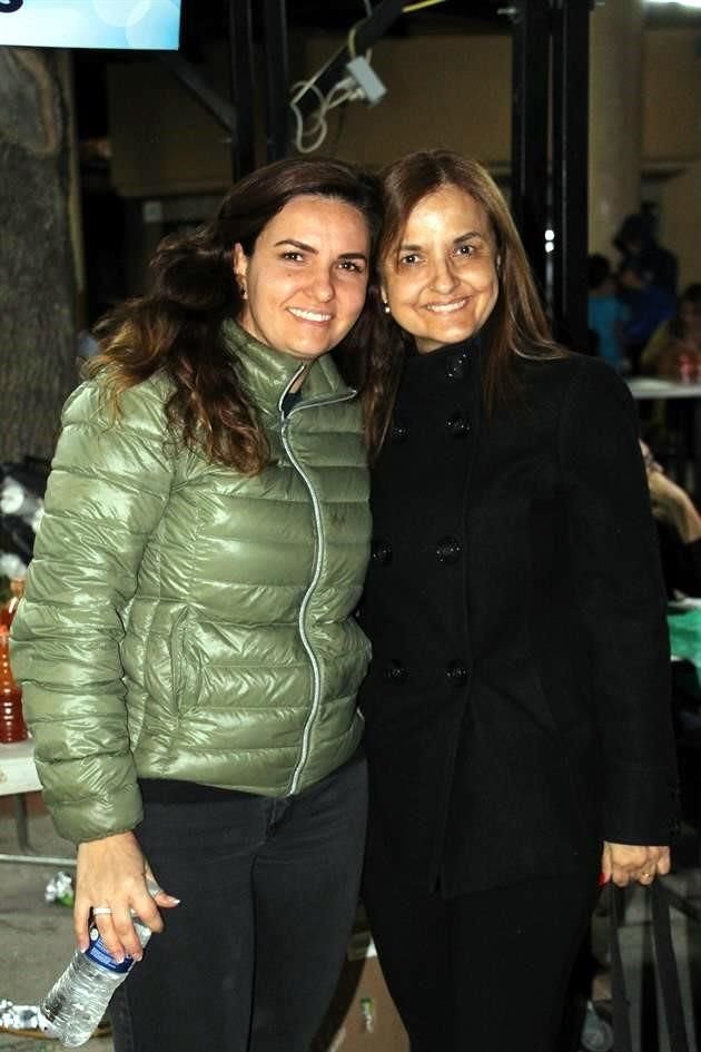 Erika Weigend y Cecilia Vargas