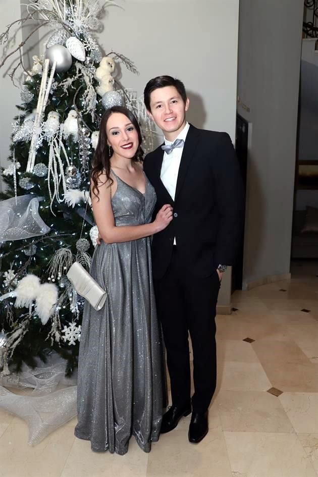 Melissa Salazar y René Ábrego