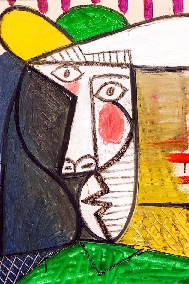 El cuadro dañado, 'Busto de una Mujer', muestra a Dora Maar, amante del artista, y está fechado en 1944.