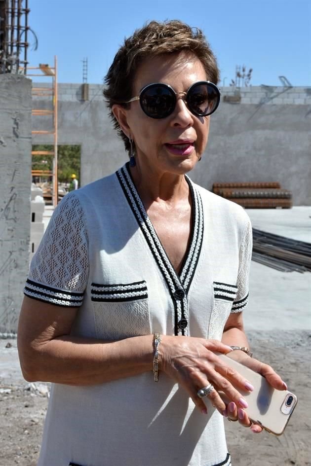 Marta Sahagún, esposa del ex Presidente Vicente Fox.