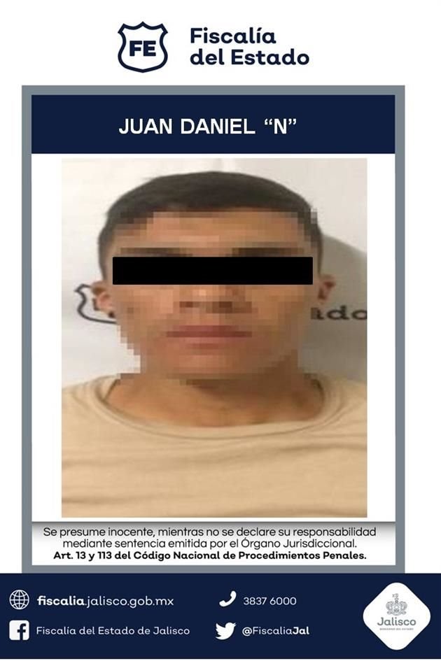 Juan Daniel 'N', detenido por robo a casa en Colinas de San Javier.