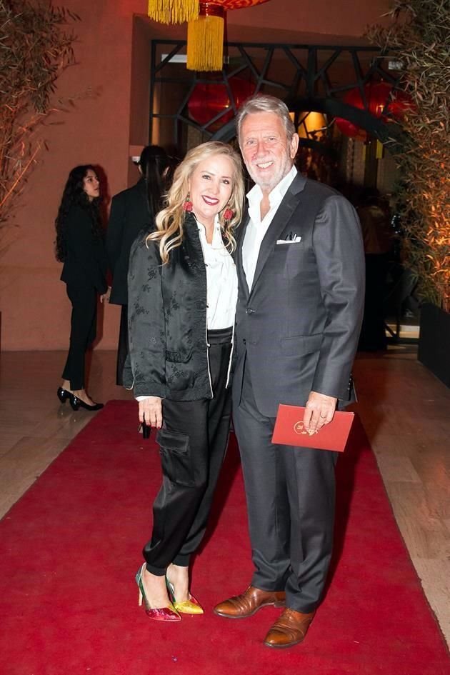 Ana Girard y Robert Michel 