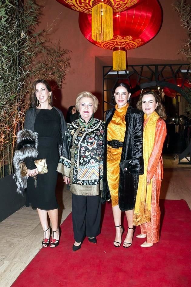 Lidia Elizondo, América Cortés, Lilia Ortiz y Vanessa González