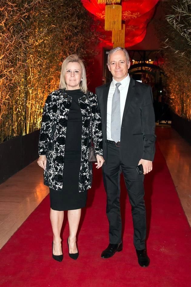 Rocío Patrón y Luis Patrón
