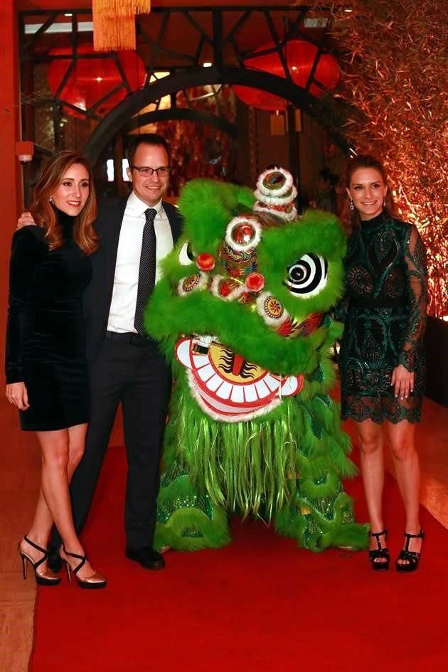 Paulina Jasso, Luis Garza y Fernanda Chávez