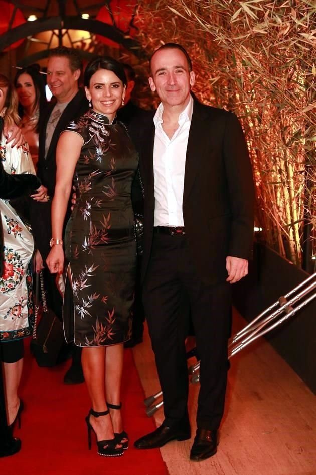 Claudia de la Torre de López y Ernesto López