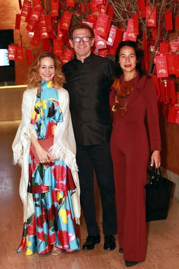 Jimena Blázquez, Manolo Mestre y Marcela Ciacci