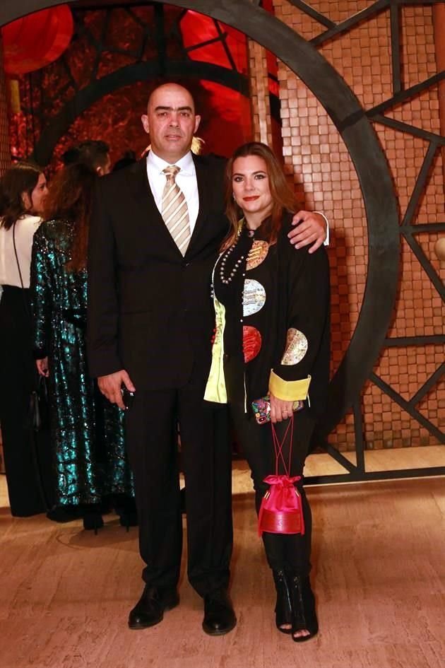 Romeo Fernández y Bertha Cantú