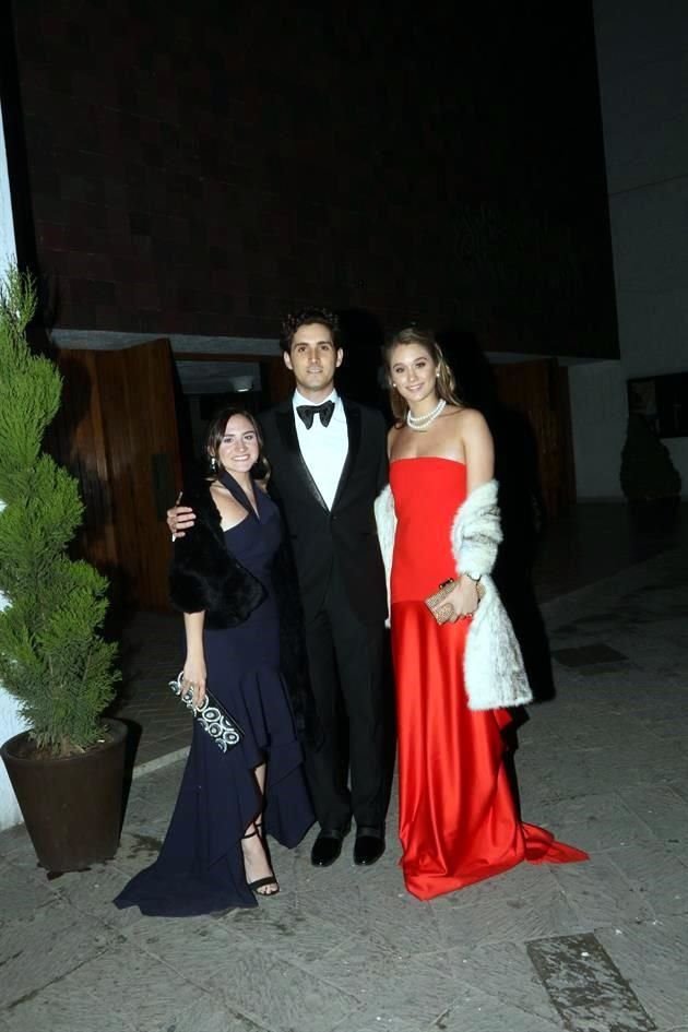 Daniela Feliz, Antonio Zaragoza y Carolina Romero