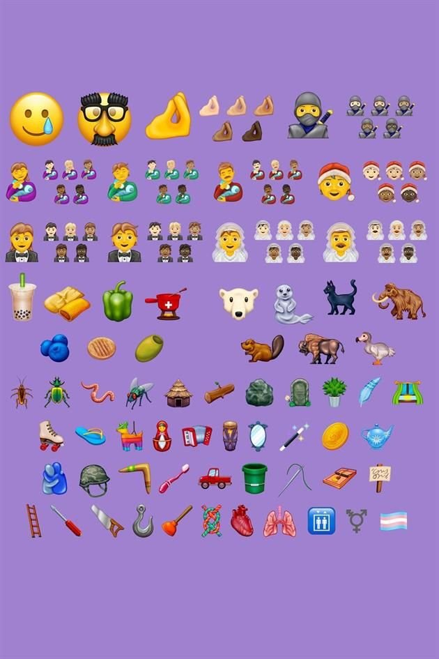 Los tamales y las piñatas formarán parte de la nueva colección Emoji 13.0, compuesta de 117 emojis que llegarán en 2020