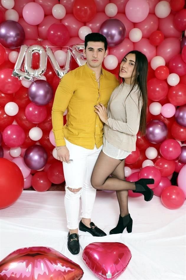 Jonathan Castillo y Karen Villarreal