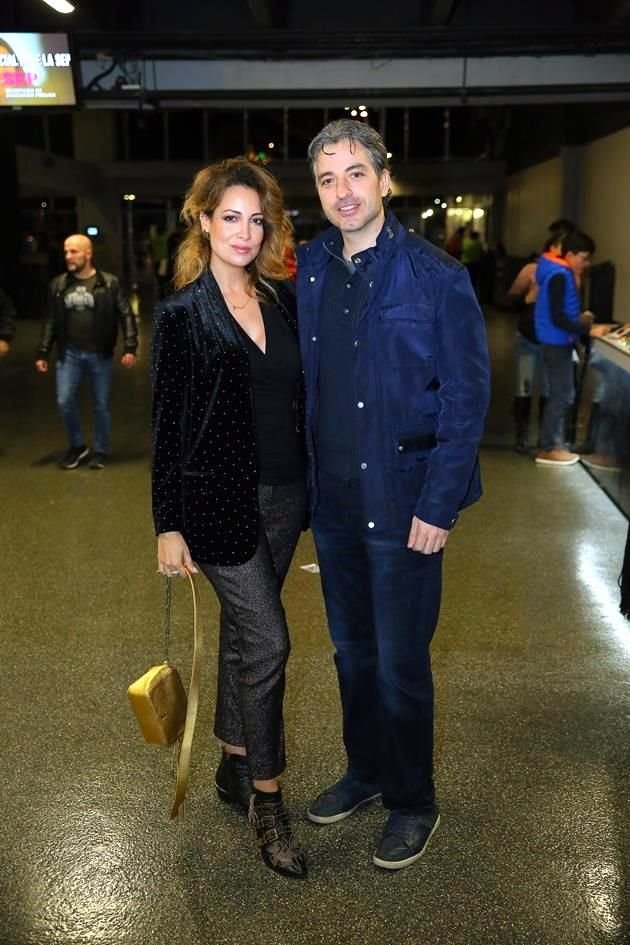 Priscila Elizondo de Treviño y Luis Treviño Chapa