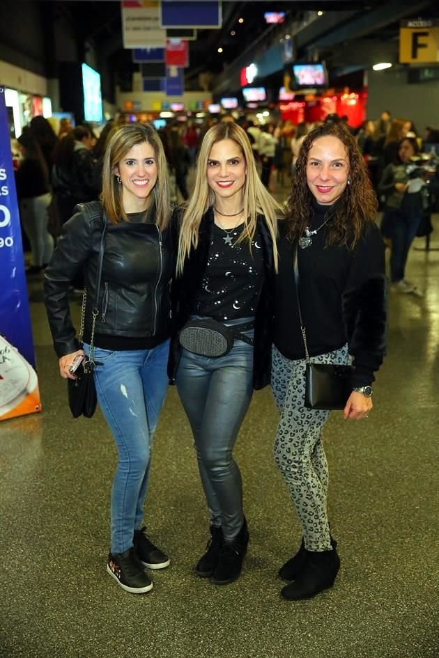 Idania Salinas, Hérica Cortés de Scott y Celia Aguilar de Alanís