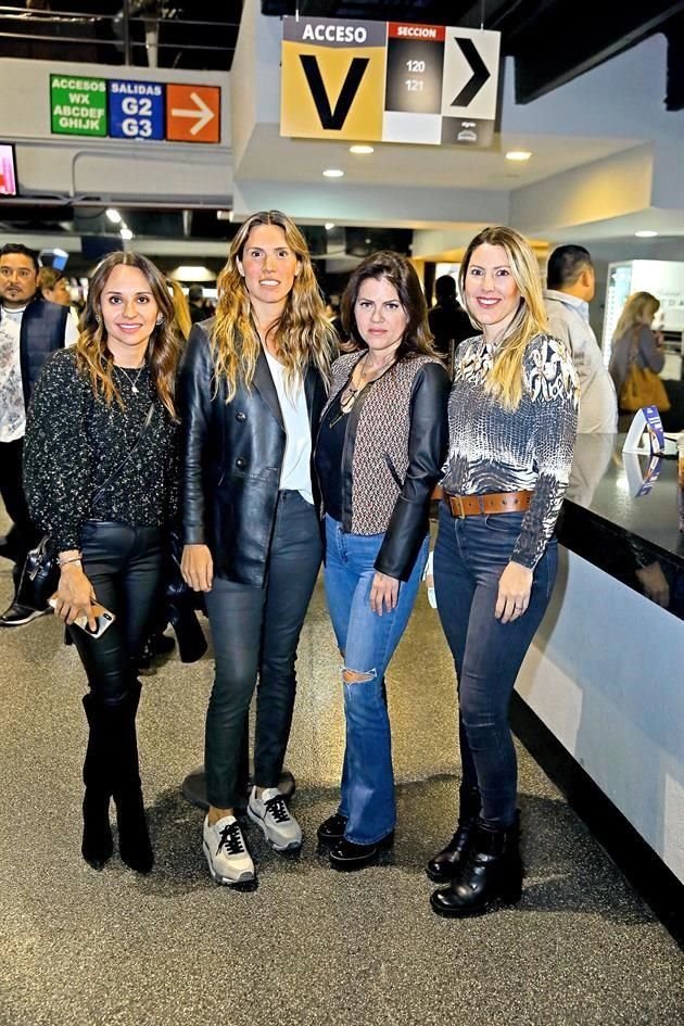 Érika Gómez, Lorena Morales, Renata Ibarra y Lucía Margáin
