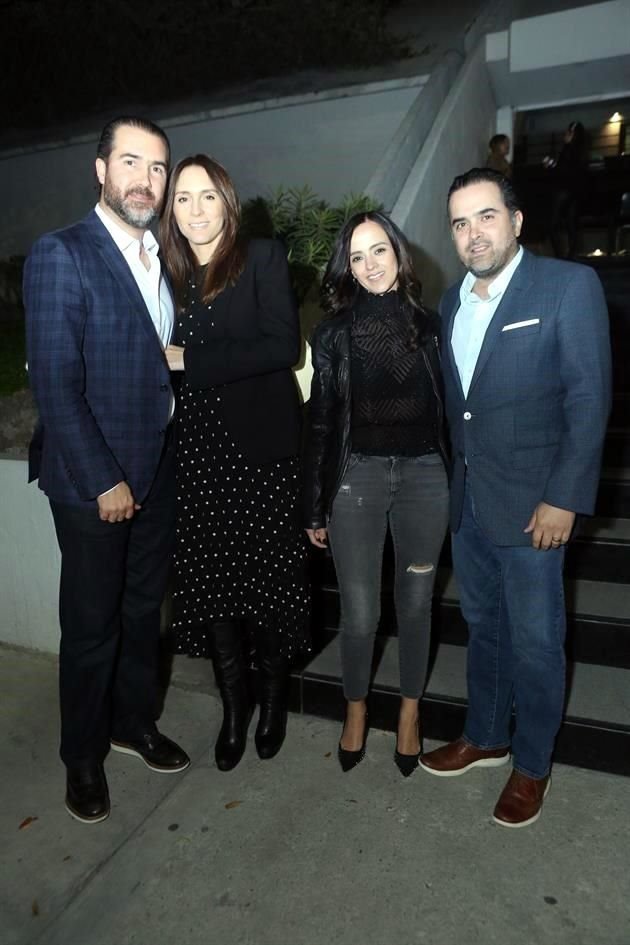 David Assad, Katy García, Any Zermeño de Sada y Francisco Sada