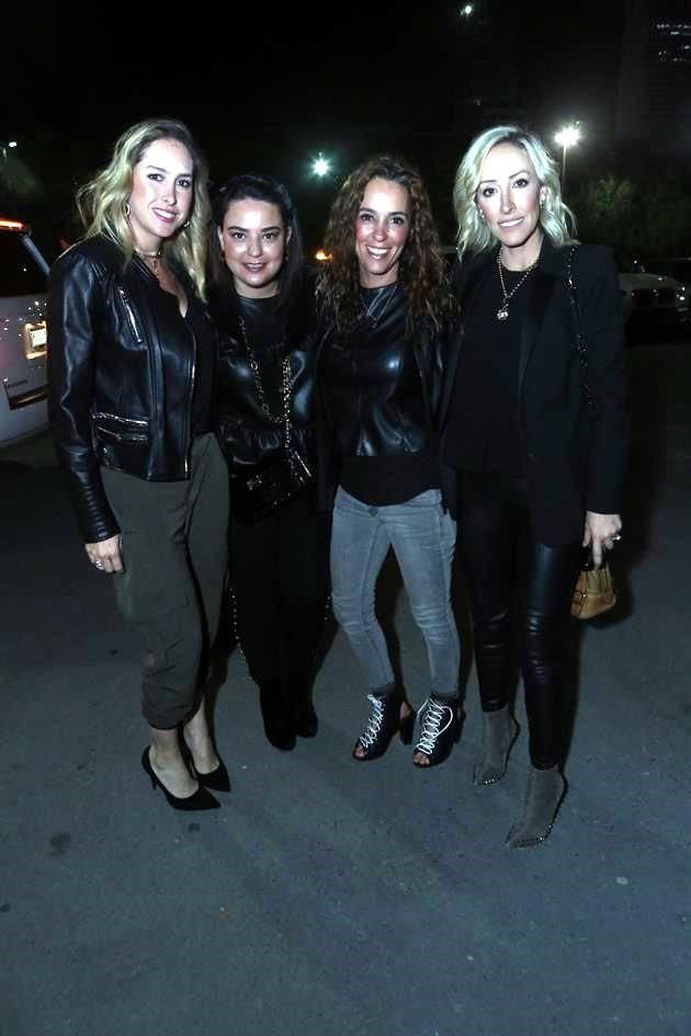 Florencia Fonseca de Cid, Lissette Villarreal de Ravizé, Brenda Cantú y Carolina Palma de Rangel
