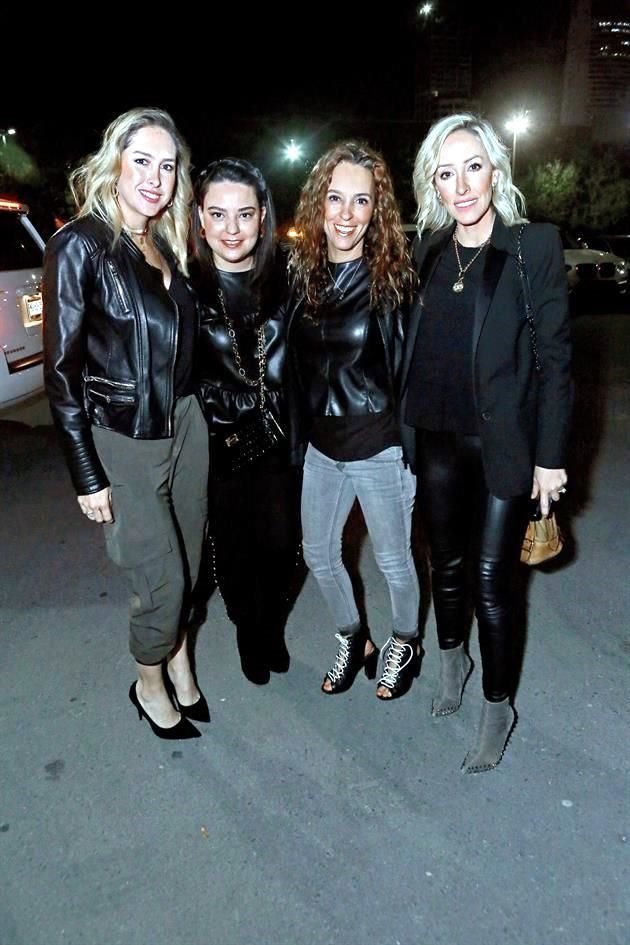 Florencia Fonseca de Cid, Lissette Villarreal de Ravizé, Brenda Cantú y Carolina Palma de Rangel