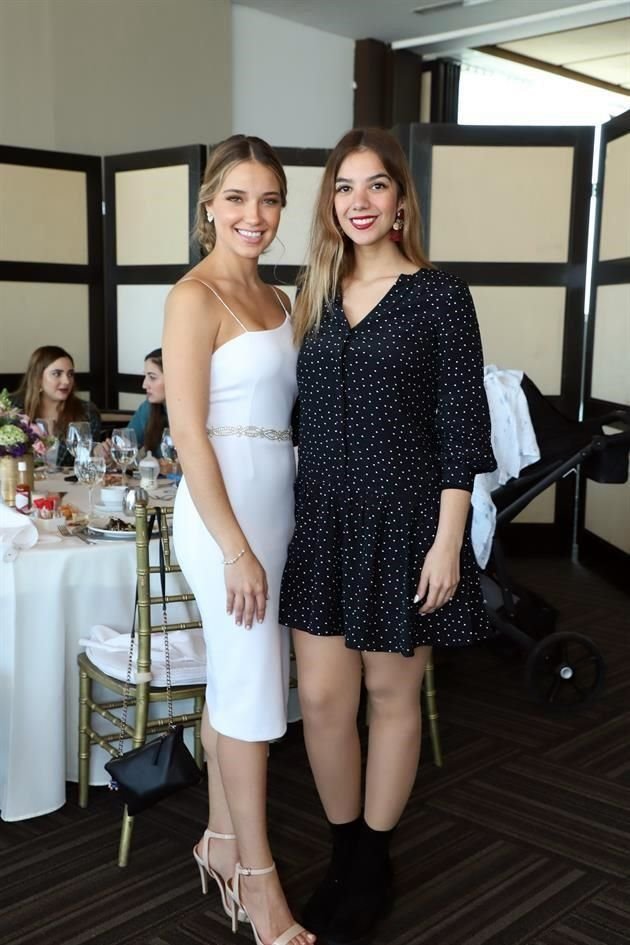 Mariana Covarrubias Fernández y Daniela Rodríguez