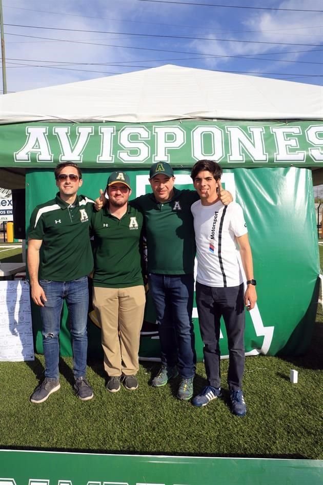 ORGANIZADORES Pablo Castillo, Robert Octon, Juan Cruz y Rafael Nájera
