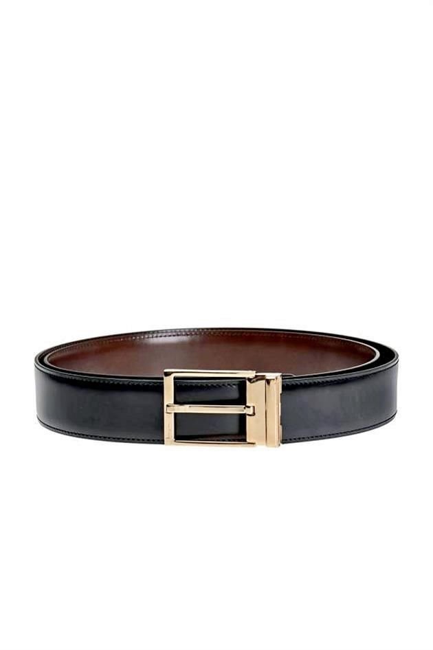 Gold Buckle Reversible Belt  de Salvatore Ferragamo