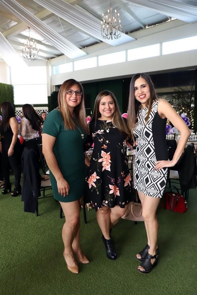 Nancy Moreno, Edymar Cabrera y Beatriz Muñoz