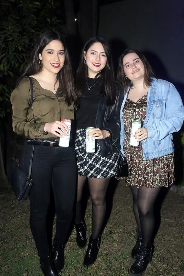 Alejandra Frías, Lucia Salazar y Patricia Tatay