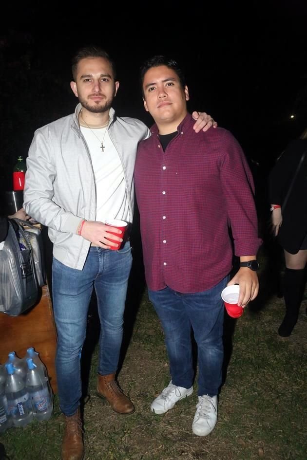 Assler Guerrero y Héctor Hernández