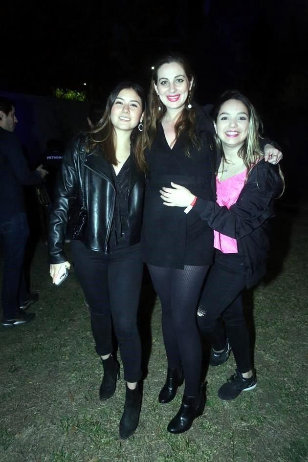 Diana Pedraza, Daniela Fernández y María Mónica Fernández