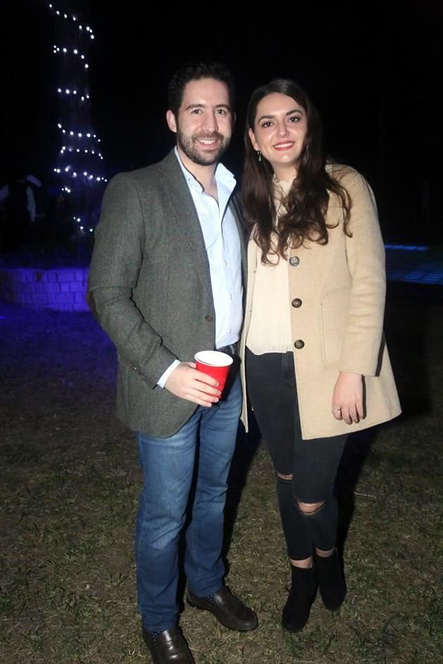 Ernesto Jara y María Fernanda Treviño