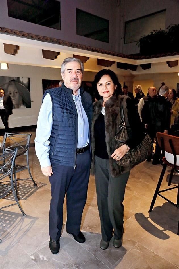 Leopoldo Somohano y Carmen Valdez de Somohano